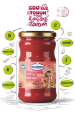 Organik Tatlı Biber Salçası 620 GR - Görsel 3