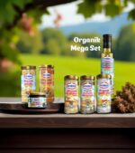 Organik Mega Set Tarhana-İrmik-Tam buğday unu-Yulaf unu-Zeytinyağı-Çorbalık Tahıl-Üzüm pekmezi